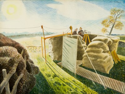 Beobachtungsposten, ca. 1940-42 von Eric Ravilious